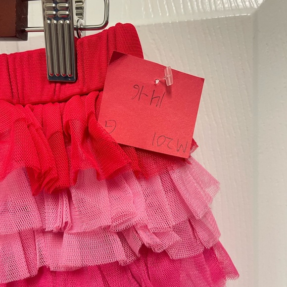NWT TCEC Tulle Ruffle Skort - Picture 3 of 10